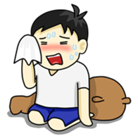 Khaopoon & teddy Bear sticker #5486254