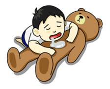 Khaopoon & teddy Bear sticker #5486256