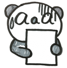 Daily aaa PANDA sticker #5486474