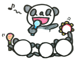 Daily aaa PANDA sticker #5486476