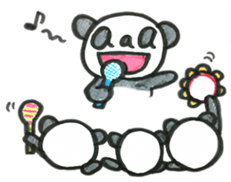 Daily aaa PANDA sticker #5486476