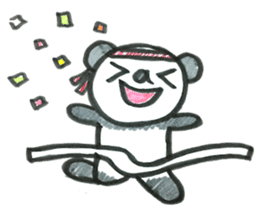 Daily aaa PANDA sticker #5486483