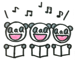 Daily aaa PANDA sticker #5486484