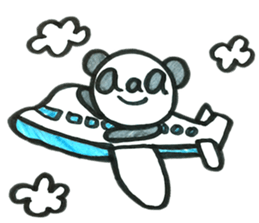 Daily aaa PANDA sticker #5486496