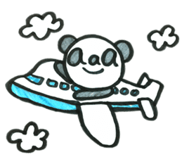 Daily aaa PANDA sticker #5486496