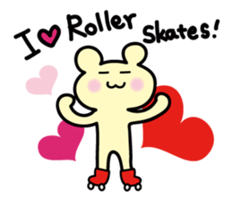 I love skates! sticker #5486883