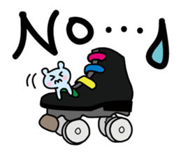 I love skates! sticker #5486896