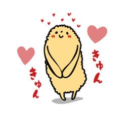 I love the croquette "Coro"! sticker #5486984