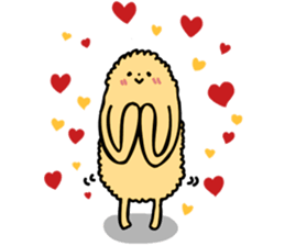 I love the croquette "Coro"! sticker #5486985