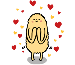 I love the croquette "Coro"! sticker #5486985