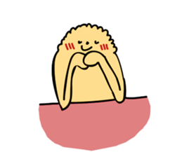 I love the croquette "Coro"! sticker #5486990