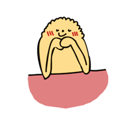 I love the croquette "Coro"! sticker #5486990