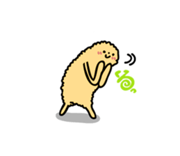 I love the croquette "Coro"! sticker #5486991