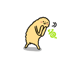 I love the croquette "Coro"! sticker #5486991