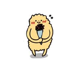 I love the croquette "Coro"! sticker #5486993