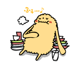 I love the croquette "Coro"! sticker #5486999