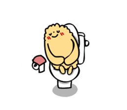 I love the croquette "Coro"! sticker #5487000