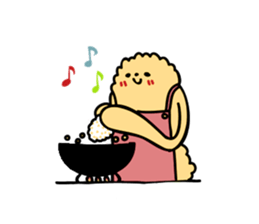 I love the croquette "Coro"! sticker #5487003