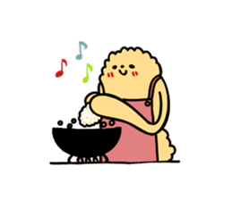 I love the croquette "Coro"! sticker #5487003