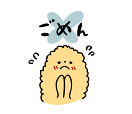 I love the croquette "Coro"! sticker #5487018