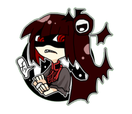 china vampire sisters sticker #5487307