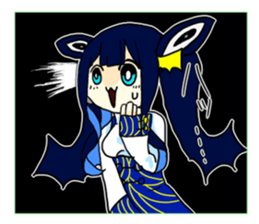 china vampire sisters sticker #5487318