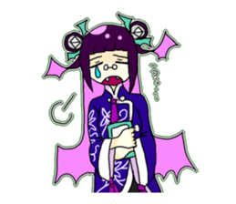 china vampire sisters sticker #5487321