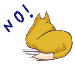 The daily life of a fox sticker #5487581