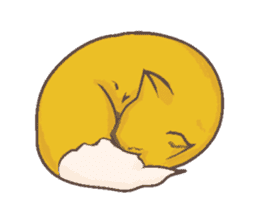 The daily life of a fox sticker #5487618