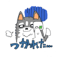 Daily life of Mr. SHIBE sticker #5487885