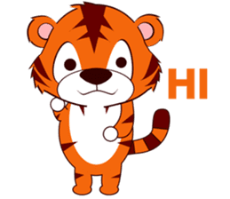 Rimau the Tiger sticker #5488156