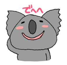 Stupid face of cute animals sticker #5488987