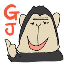 Stupid face of cute animals sticker #5489000