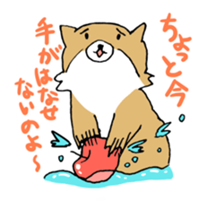 Stupid face of cute animals sticker #5489013