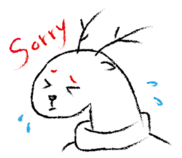 Deer Ugly sticker #5489041