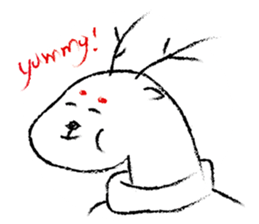 Deer Ugly sticker #5489042