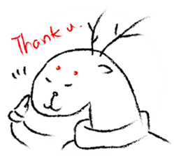 Deer Ugly sticker #5489043