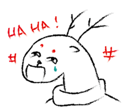 Deer Ugly sticker #5489046