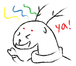 Deer Ugly sticker #5489047