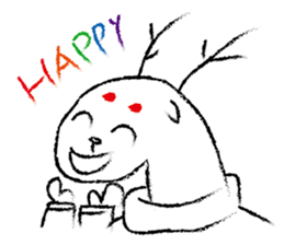 Deer Ugly sticker #5489058