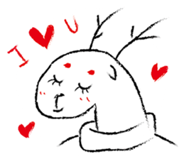 Deer Ugly sticker #5489059