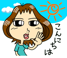 Daily life conversation of mom sticker #5489301