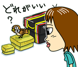 Daily life conversation of mom sticker #5489320