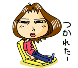 Daily life conversation of mom sticker #5489329