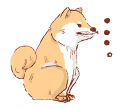 Kichimaru of the Japanese midget Shiba sticker #5489353