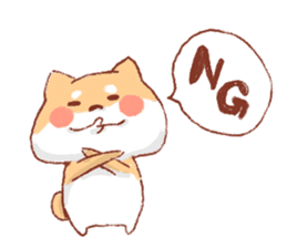 Kichimaru of the Japanese midget Shiba sticker #5489373