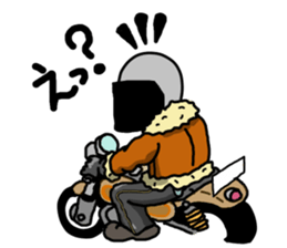 Rider's daily life sticker #5489487