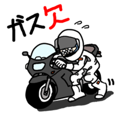 Rider's daily life sticker #5489495