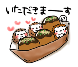 Softly little Hedgehogs 'Hari-san' sticker #5489753