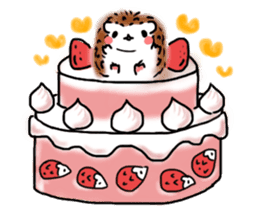 Softly little Hedgehogs 'Hari-san' sticker #5489755